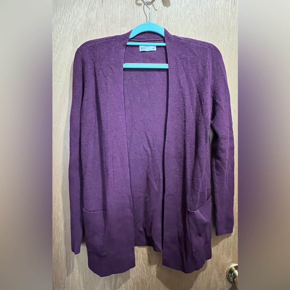 Purple Cardigan